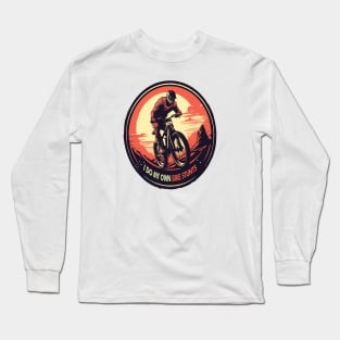 I do my own bike stunts Long Sleeve T-Shirt